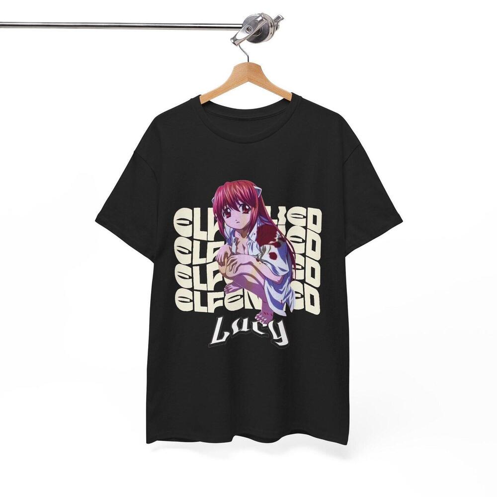 Psychological Anime Shirt, Horned Girl Graphic Tee, Dark Horror T-Shirt